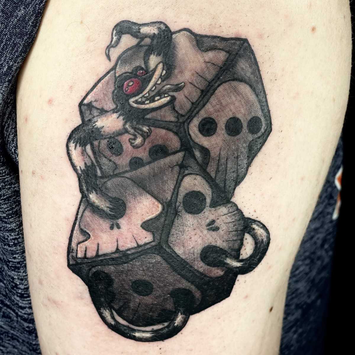 Copper Coin Tattoo - Destiny Ashton