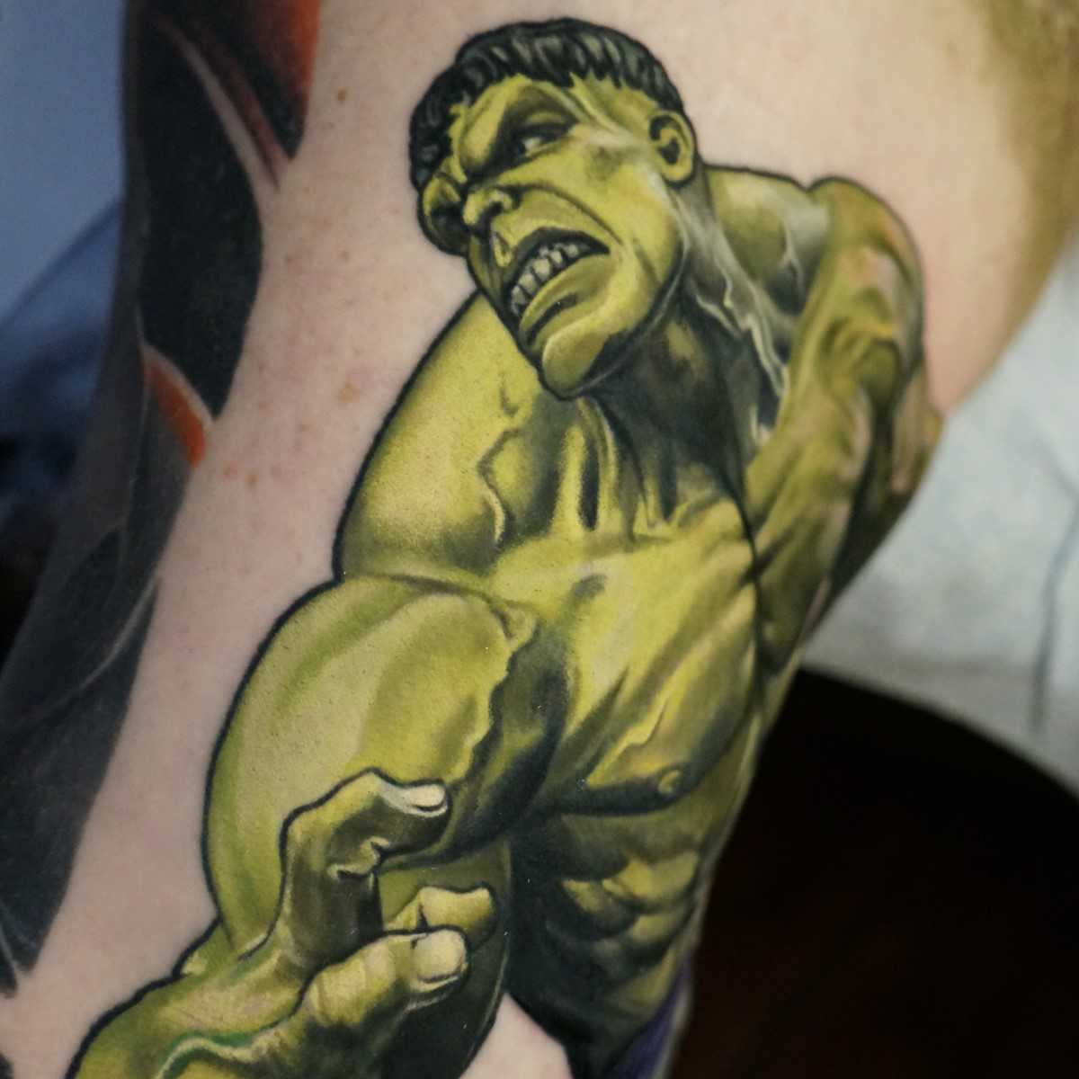 Hulk Tattoo  Etsy UK